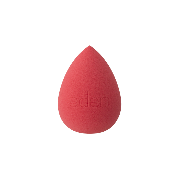 Sminkszivacs-cseppformájú 01-Piros