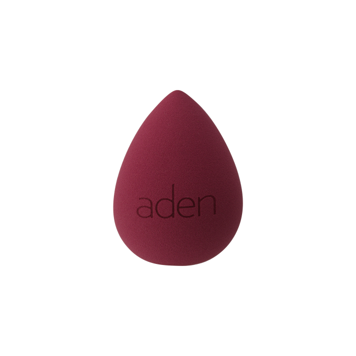 Sminkszivacs-síkoldalú 04-Bordó